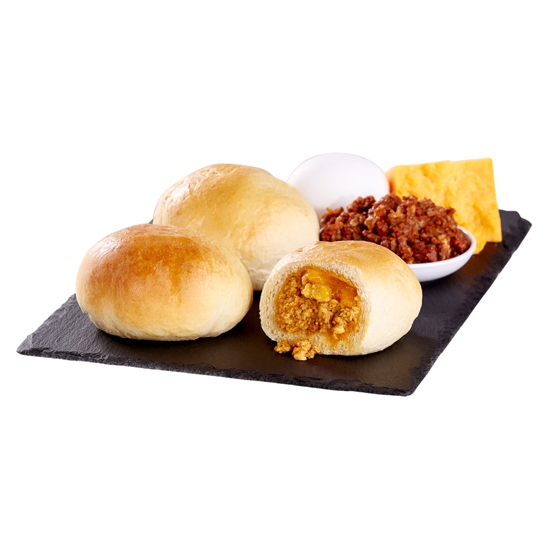 Chorizo egg and cheese kolache